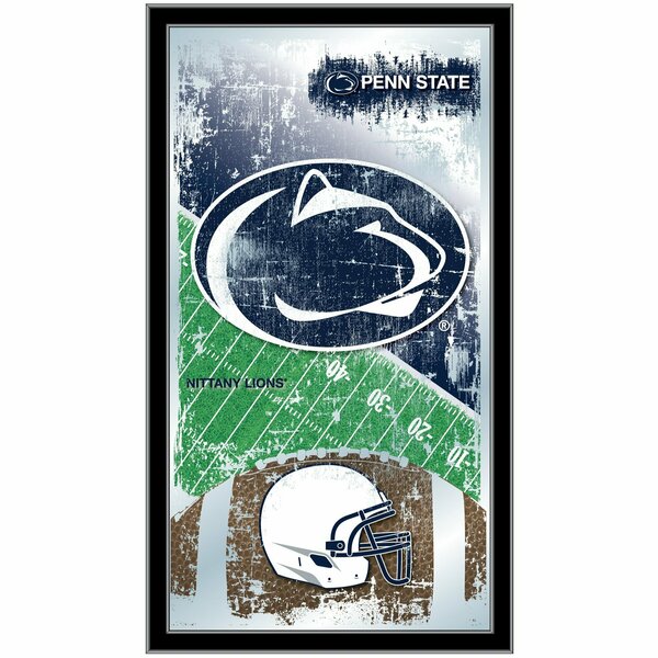 Holland Bar Stool Co Penn State 15" x 26" Football Mirror MFtblPennSt